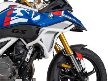 Padací rám horní Hepco & Becker, BMW F450 GS, bílý (1)