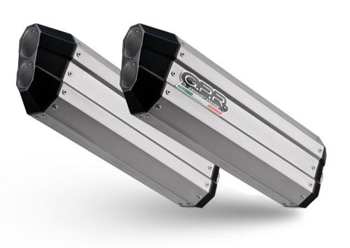 Koncovky výfuků GPR E4.BMW.50.HYSOTIT Hyper Sonic Titanium, BMW K1600 GT (2017 - 2021)